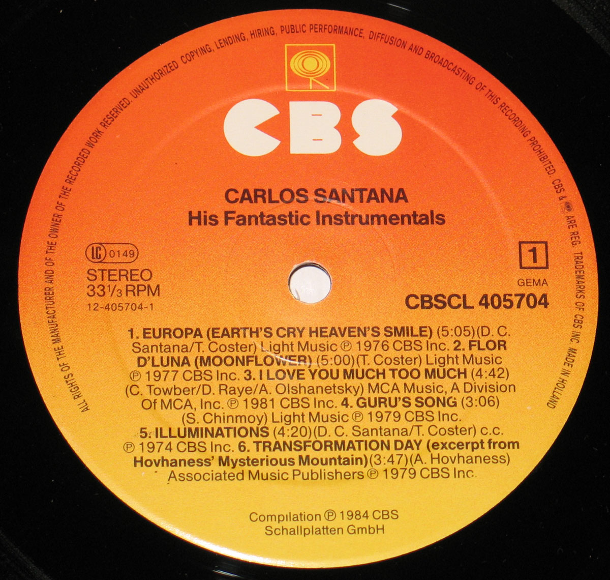 High Resolution Photos of carlos santana fantastic instrumentals 